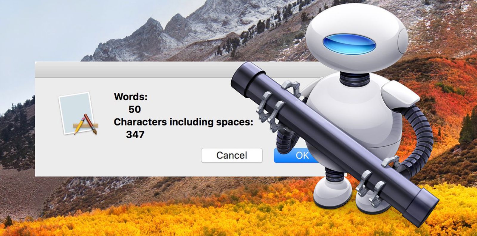 character count in word for mac 2016